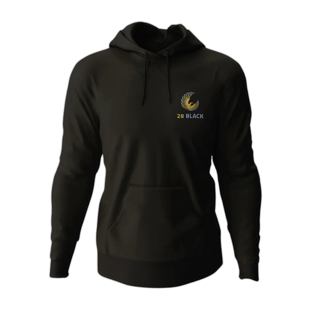 28 BLACK KAPÜŞONLU SWEATTSHIRT